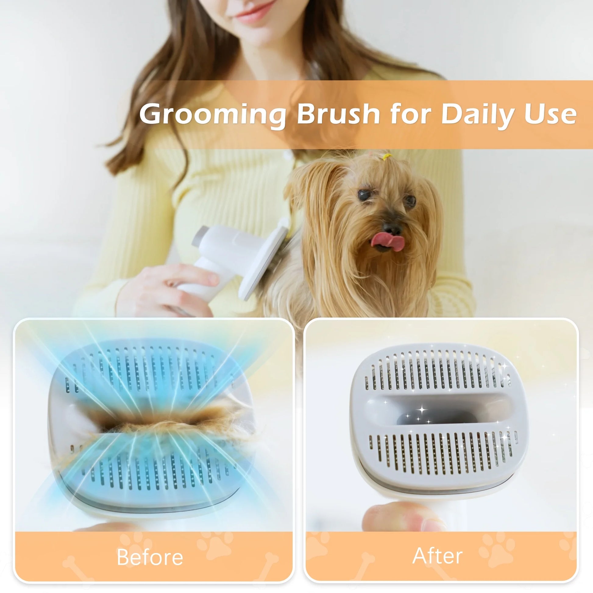 Dog Grooming Vacuum,4-In-1 Kit,Low Noise Dog Clippers and Grooming Supplies,9-Pack